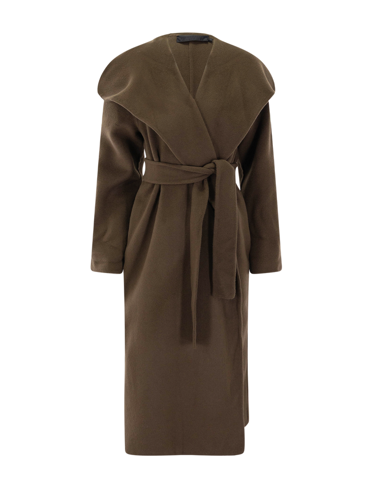 blanket coat in bronze