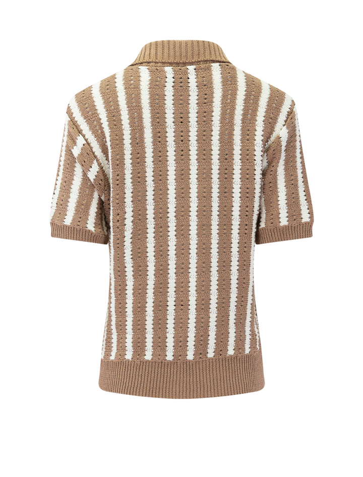 francesco in burlap stripe
