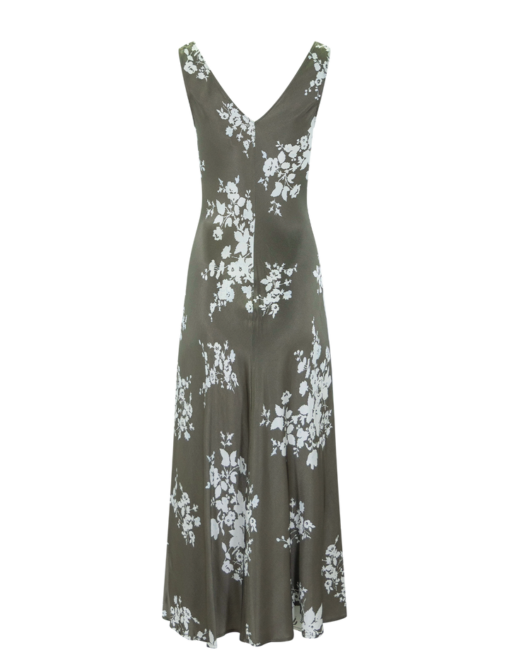 camellia dress in lace floral