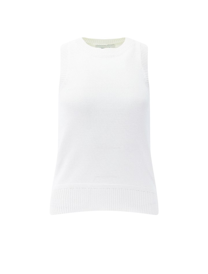 eli knit tank in dove