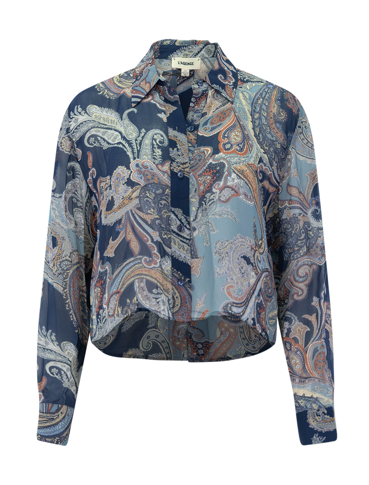 cosette shirt in besarabian print