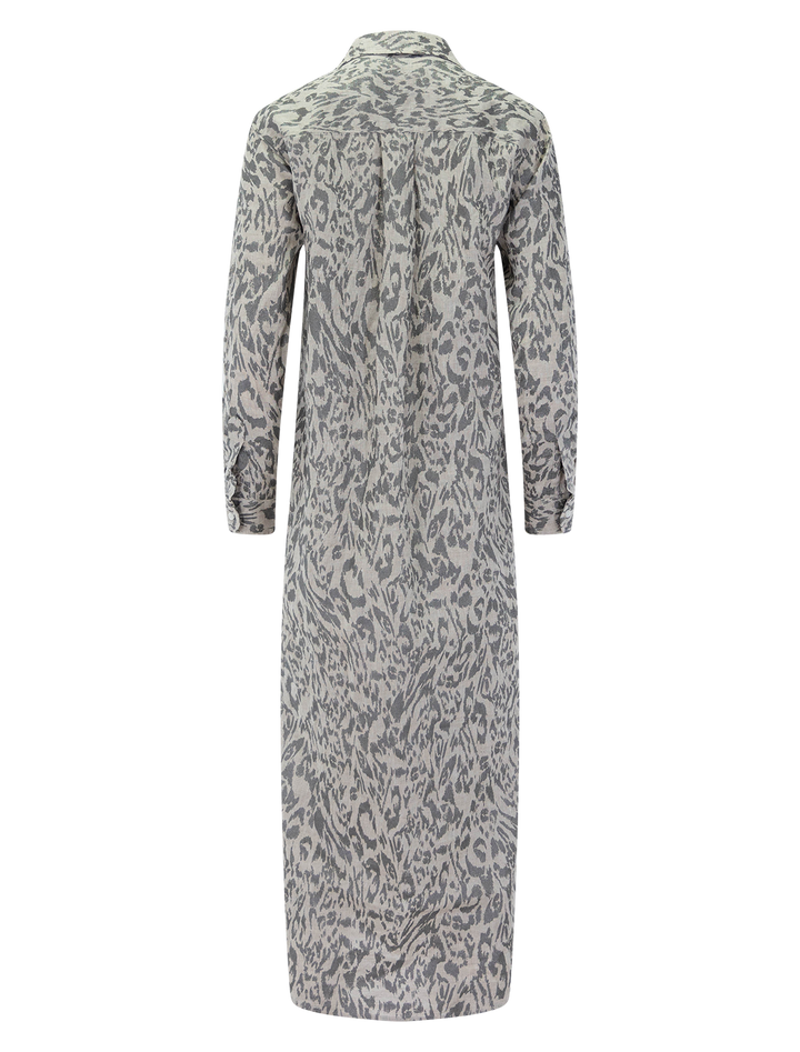 rory in glitter animal print