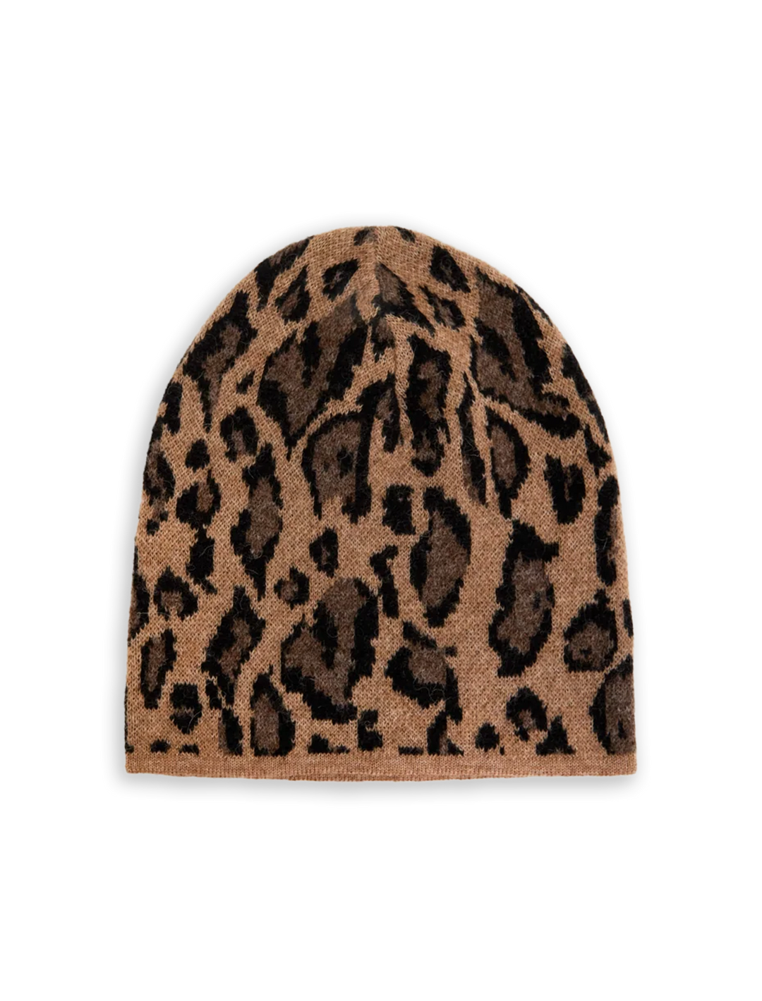 beanie in camel jaguar