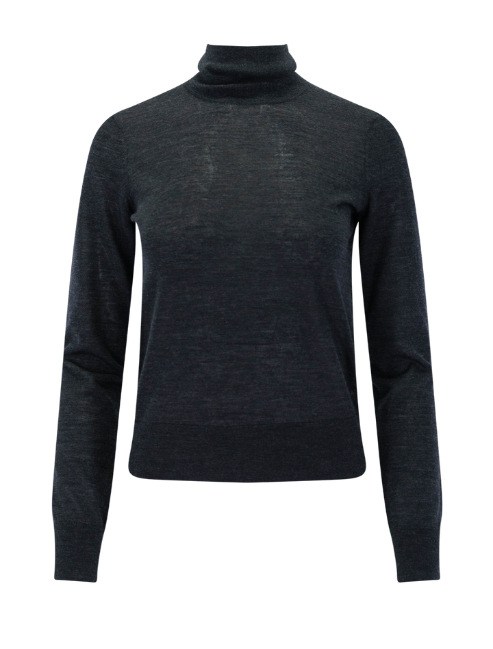 larkin sweater in onyx heather