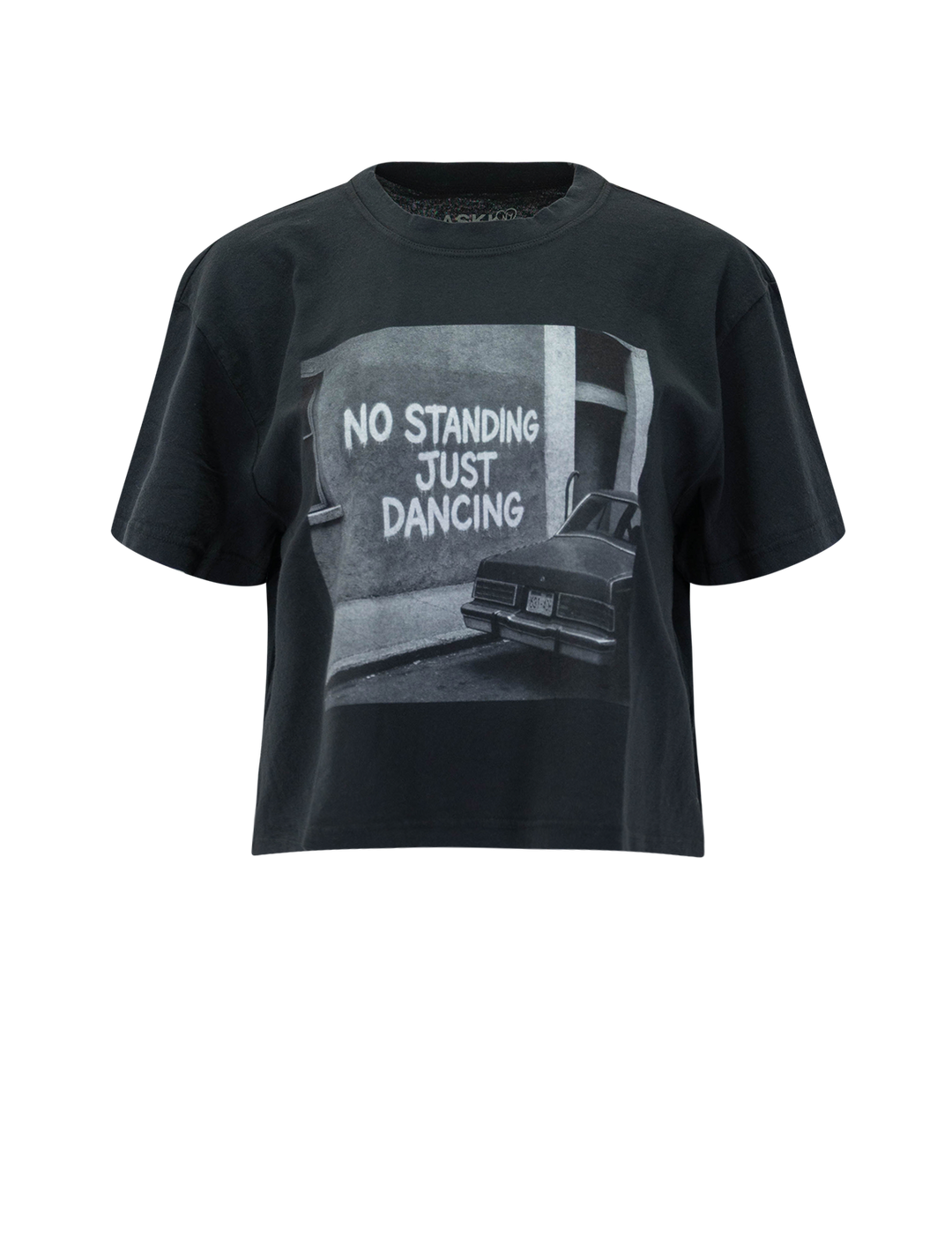 shrunken boy tee in standing