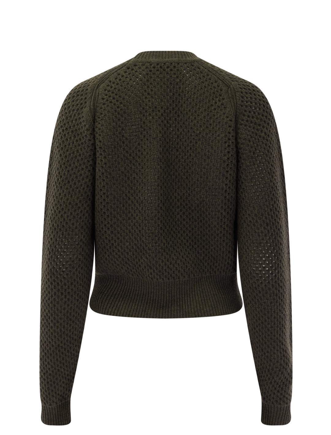 ronan knit pullover in militaire