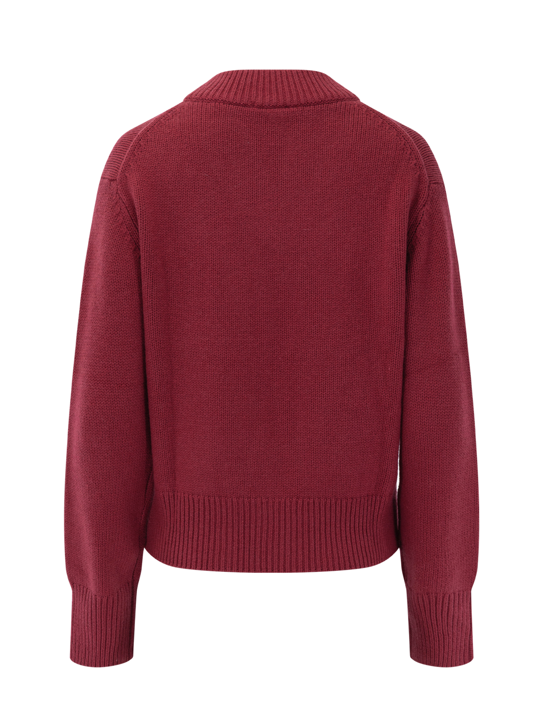 lidya sweater in crimson