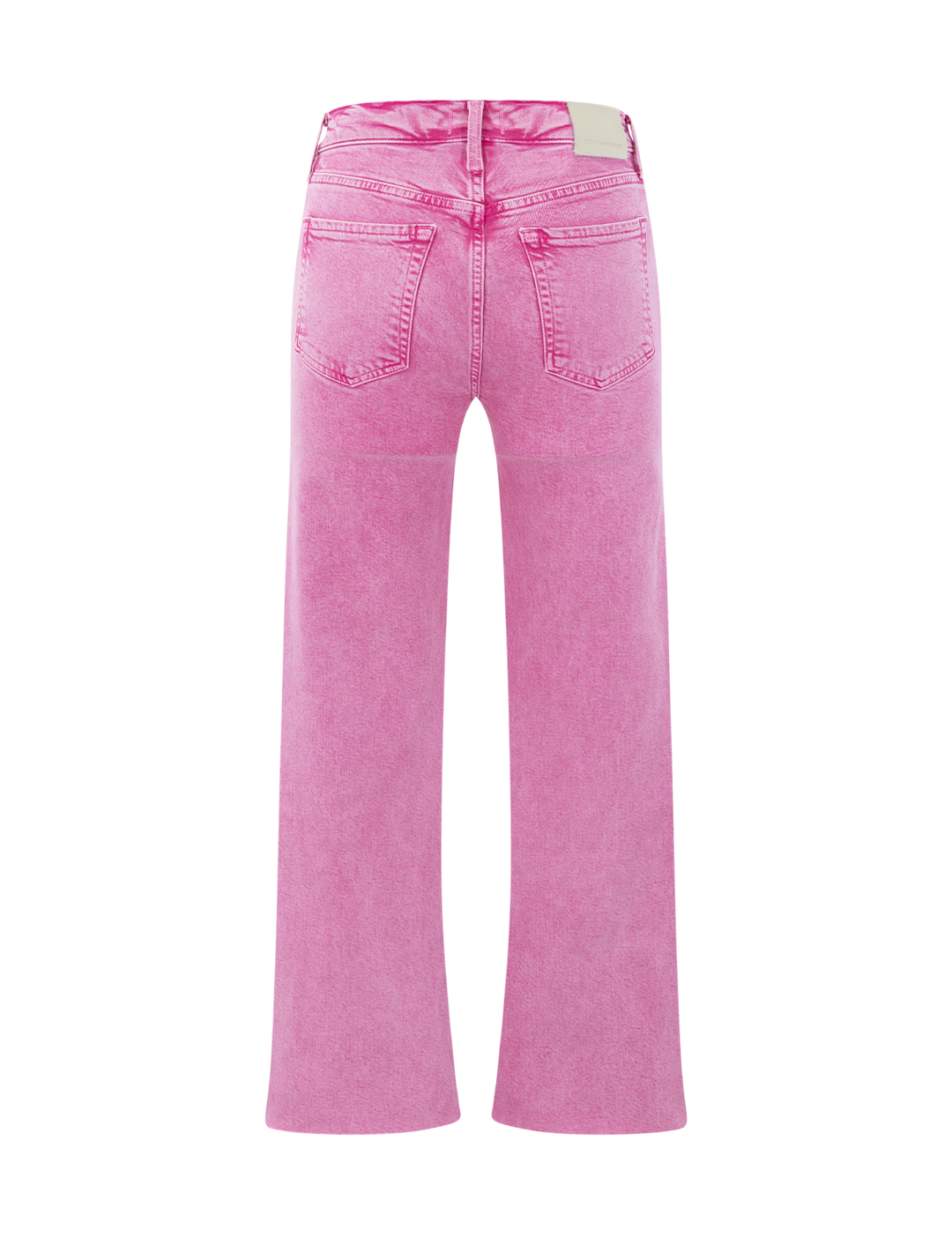 goldie kick flare ankle in raspberry