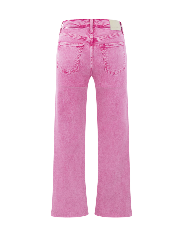 goldie kick flare ankle in raspberry