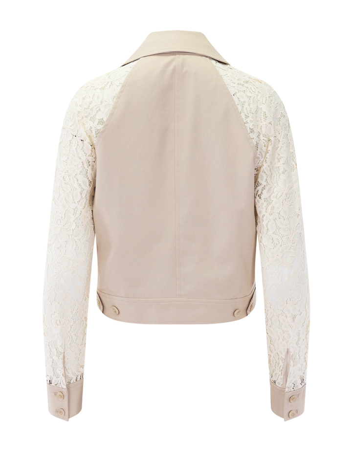 novelle lace trench