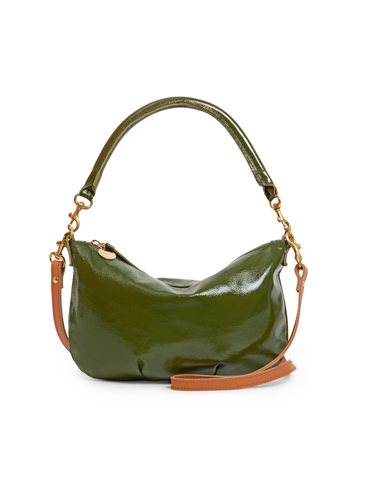 petit moyen messenger army crinkle patent