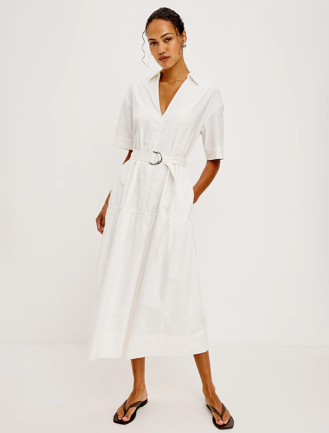 richmond dress in white