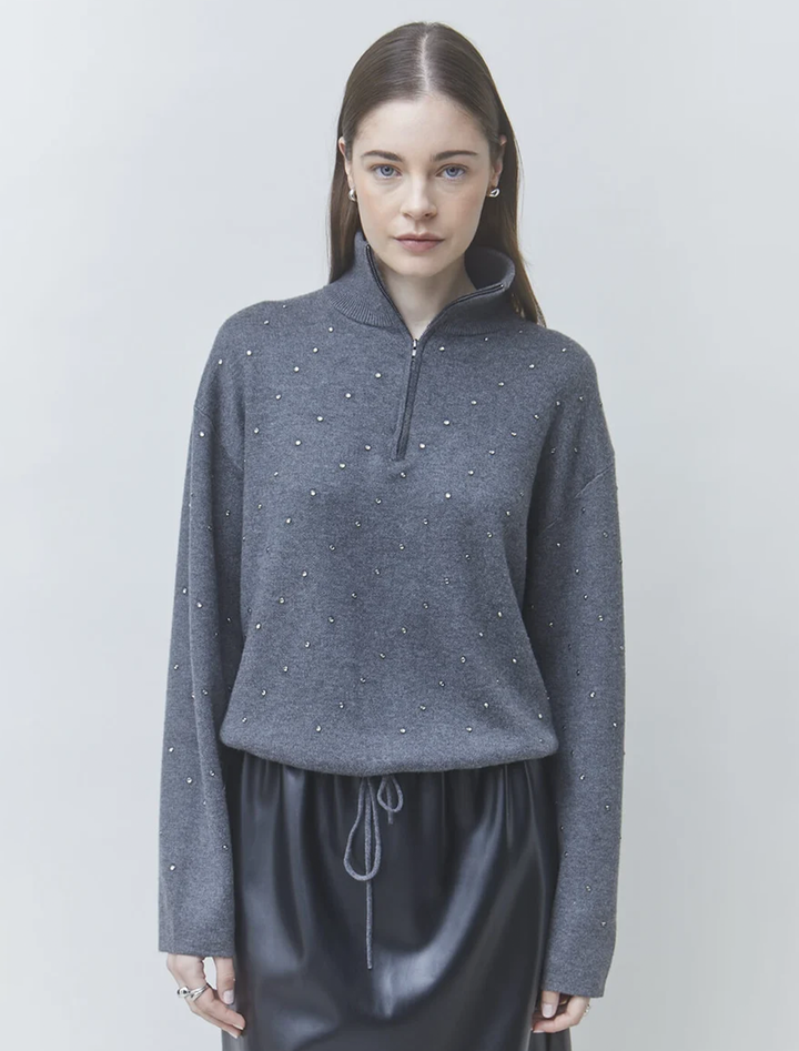 pristo sweater in carbone