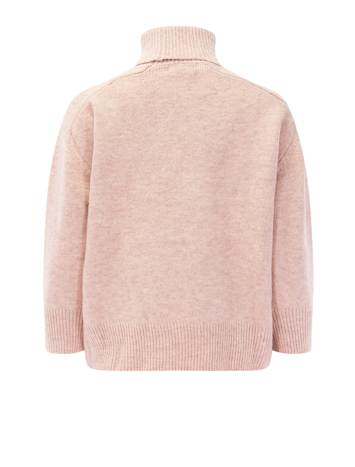 arlette sweater in powder pink