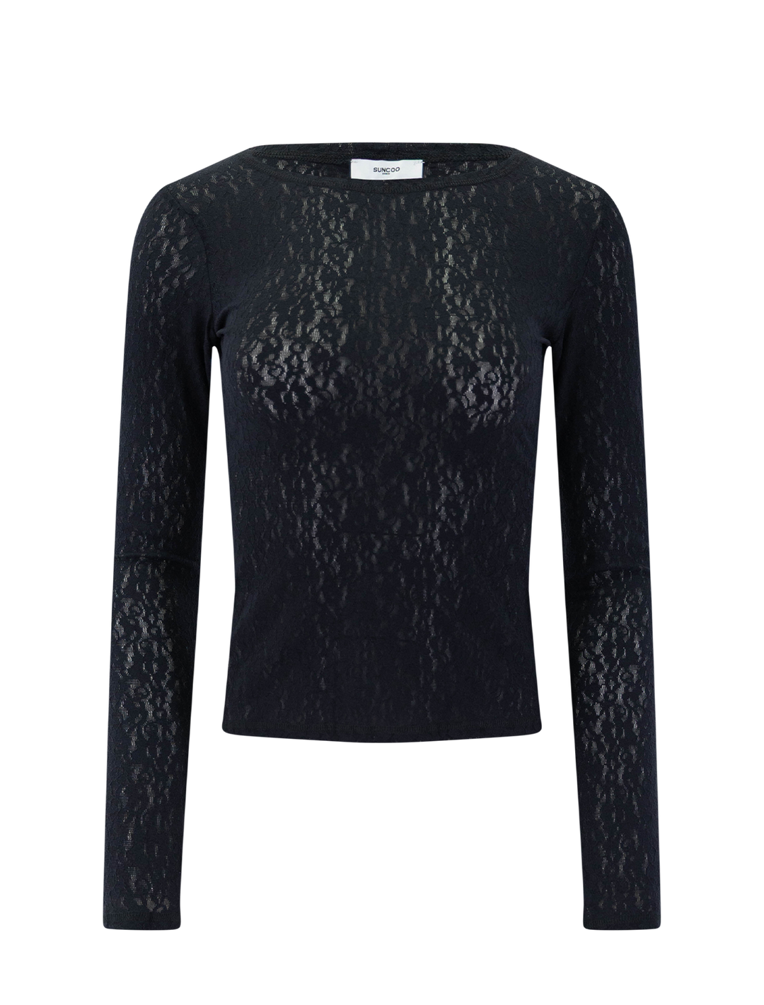 molly top in noir