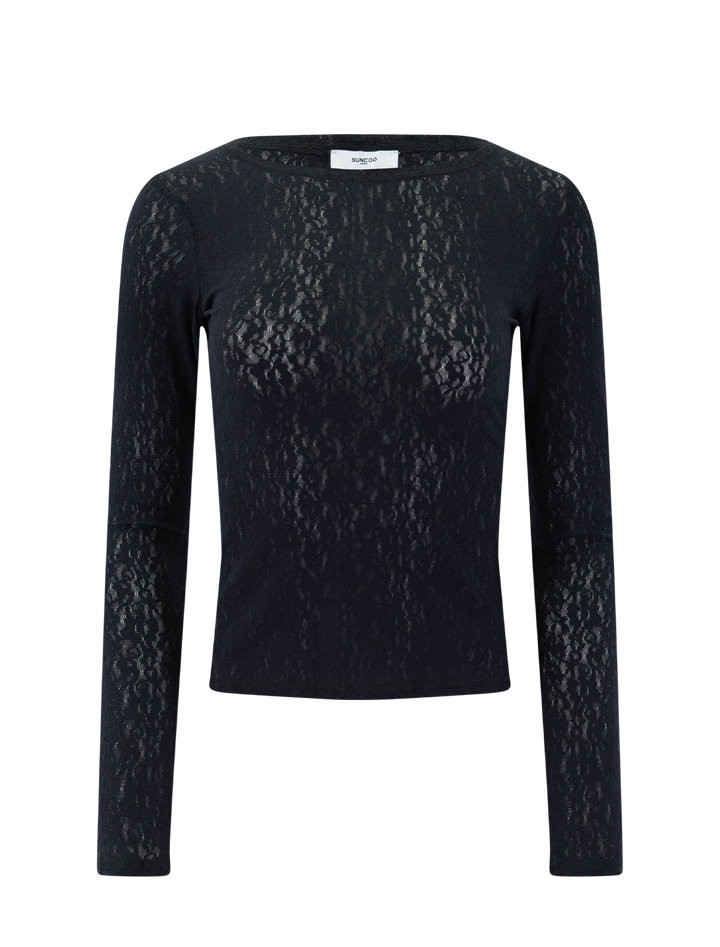 molly top in noir
