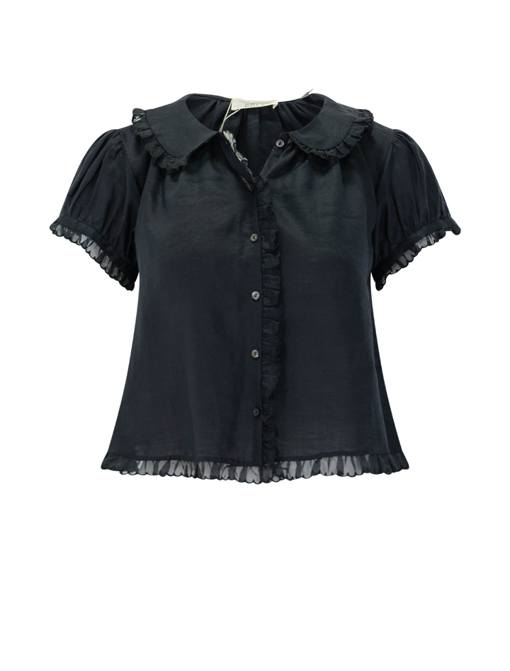 karina top in black