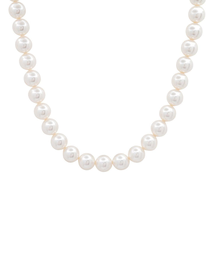 swarovski large pearl necklace