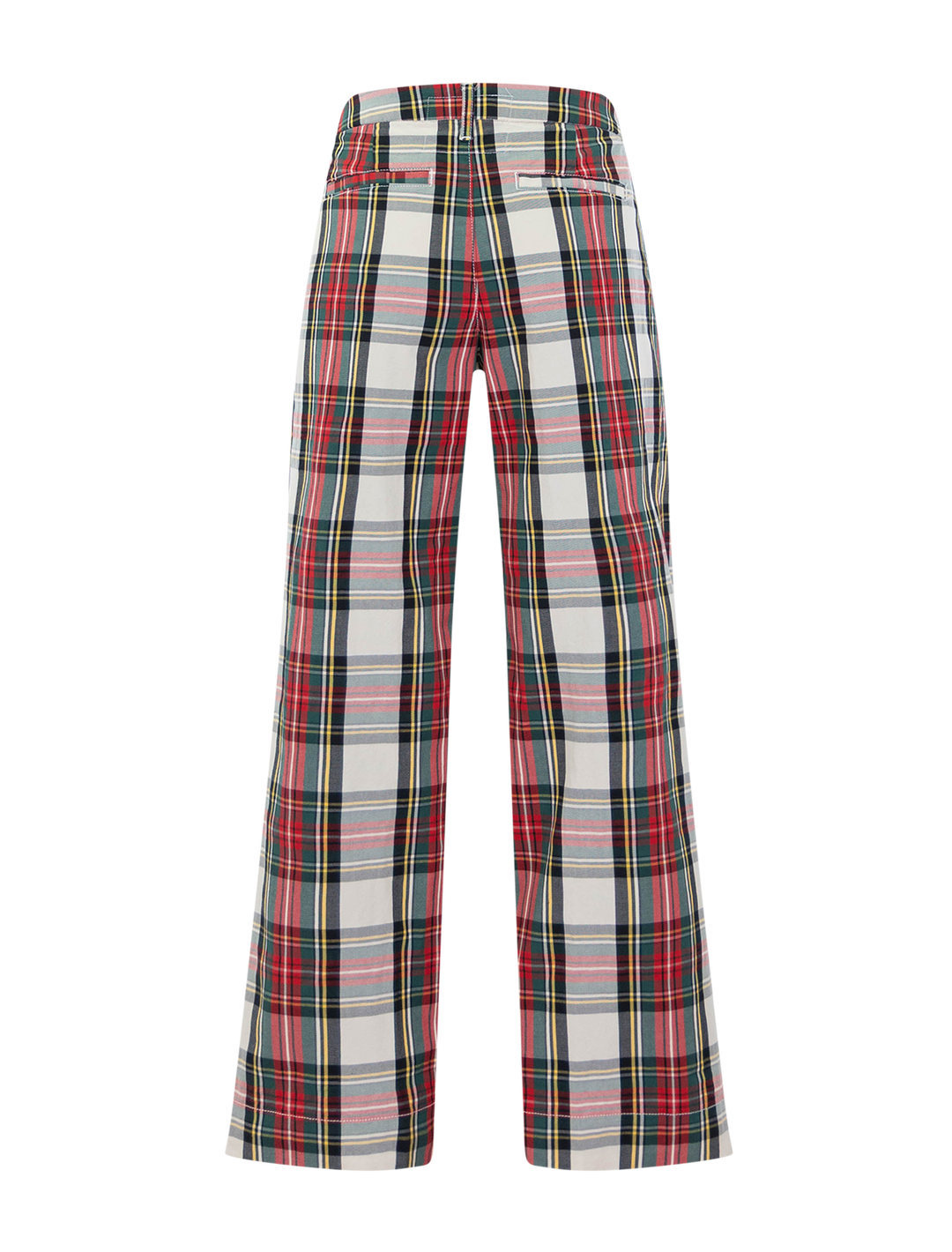 west village - nyc trouser in white plaid