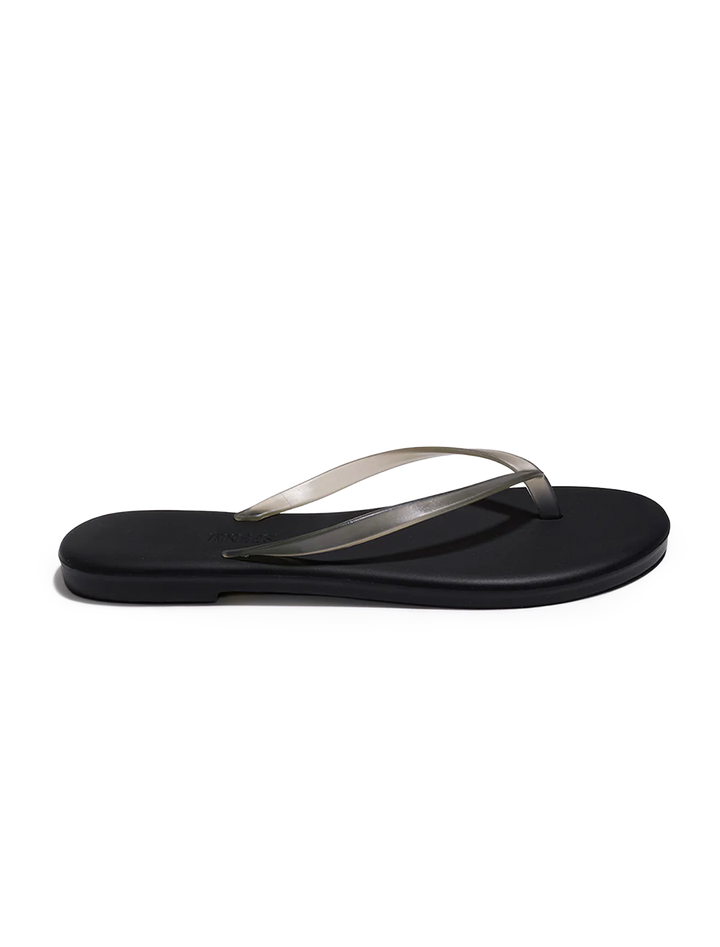 aqua flip flop in onyx