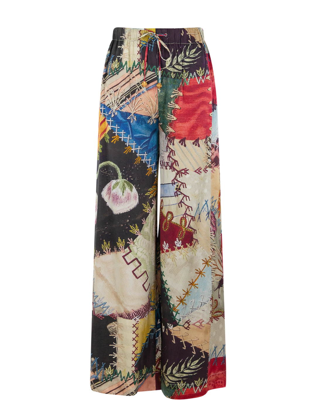 alexi pant in crazy quilt print