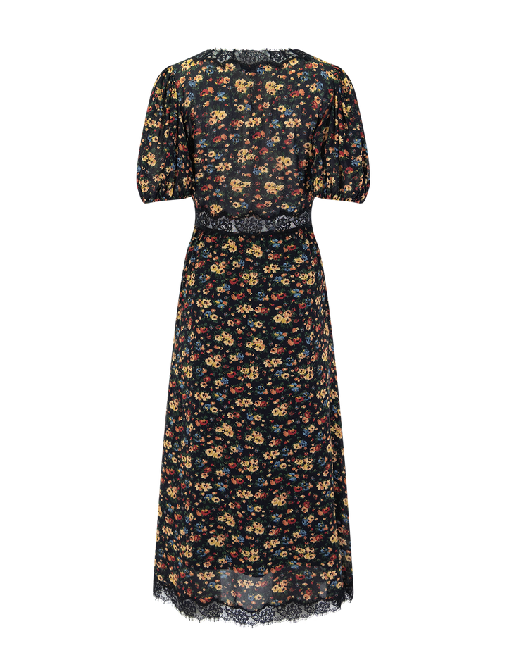 kaiya floral midi dress