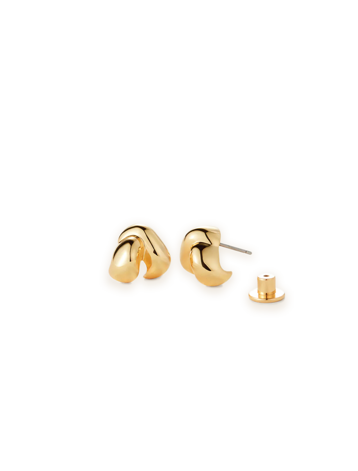 beatrix earrings in gold