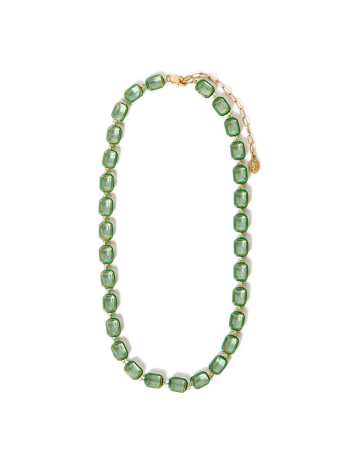 bijoux bead necklace in mint