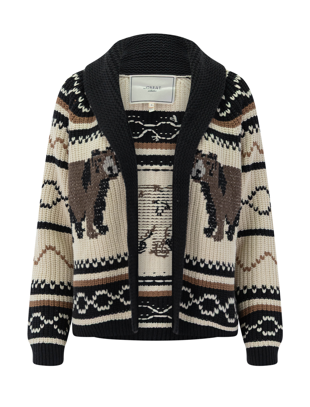 the bear lodge cardigan