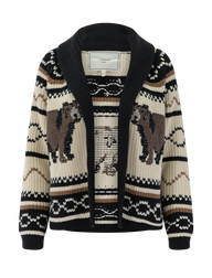 the bear lodge cardigan