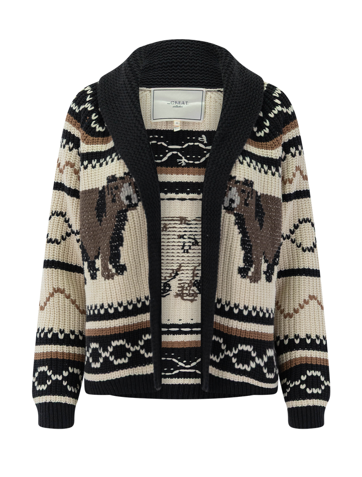 the bear lodge cardigan