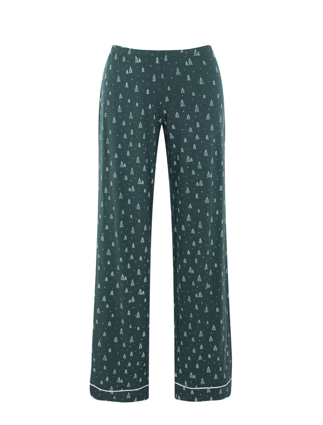 gisele long pj set in winter pine