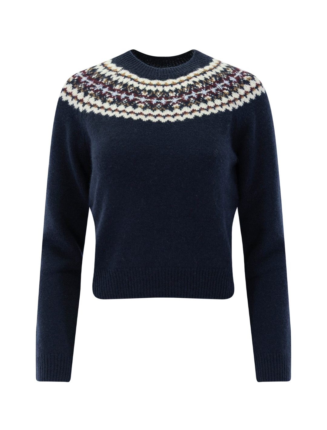 boniface cashmere sweater in navy