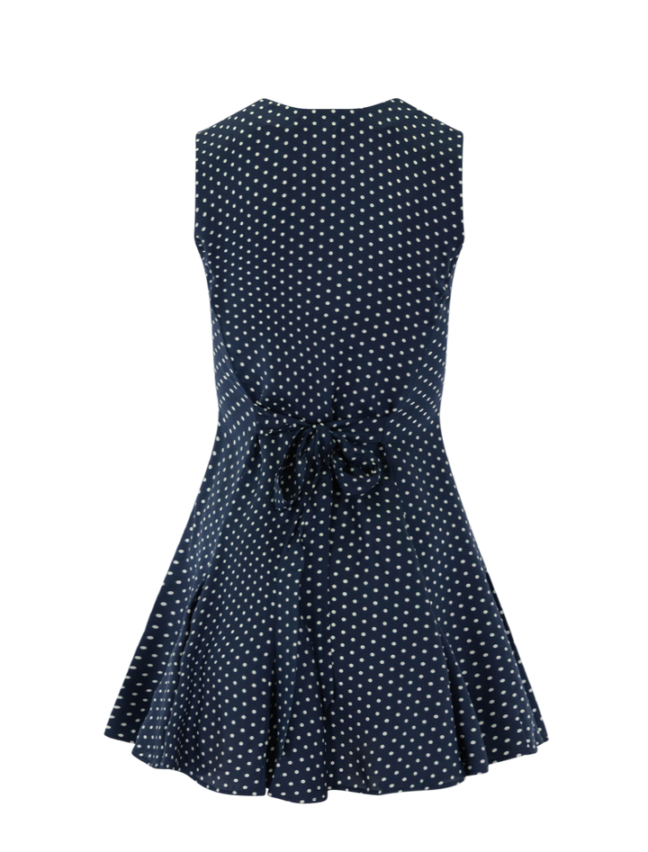 aubrey dress in hepburn dot