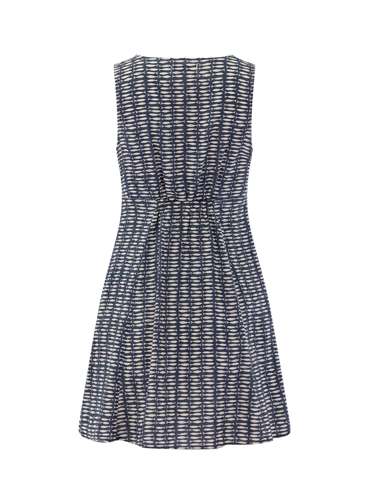 camila in fish print
