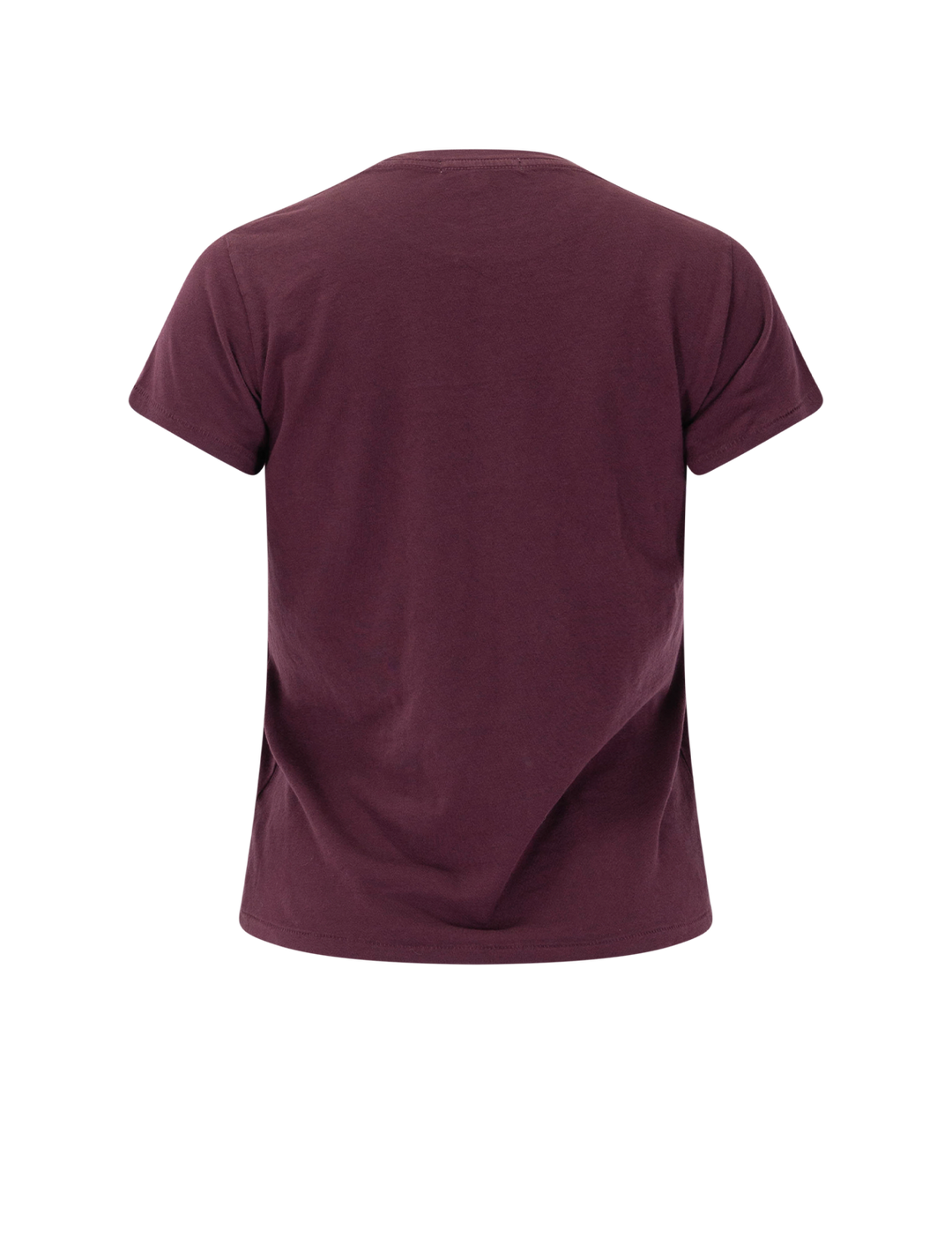 prospect cotton tee in plum