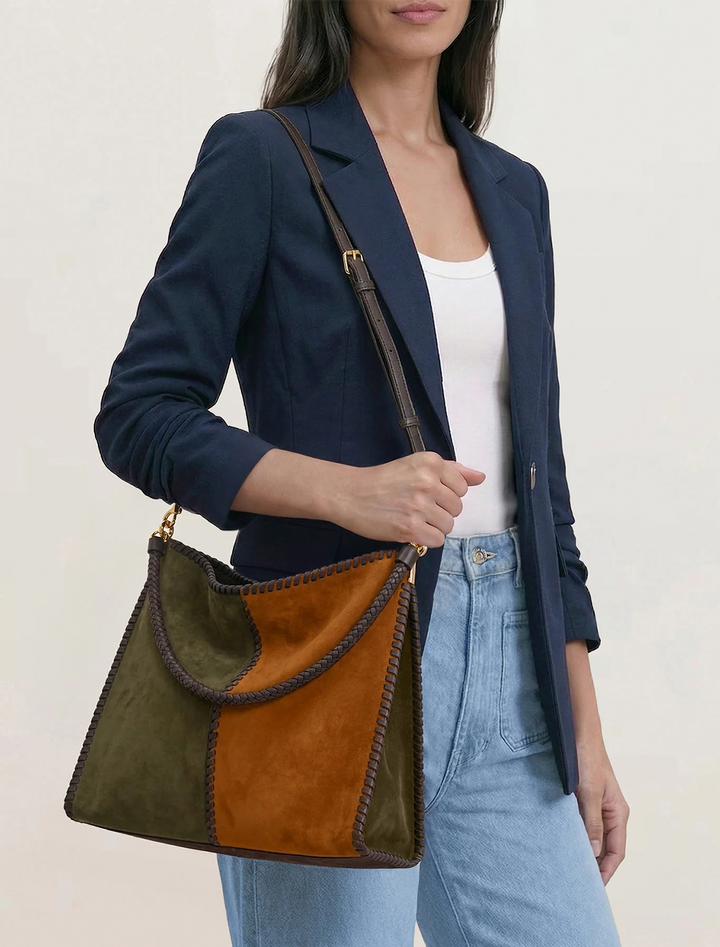 colorblock vb vida bag in cypress multi
