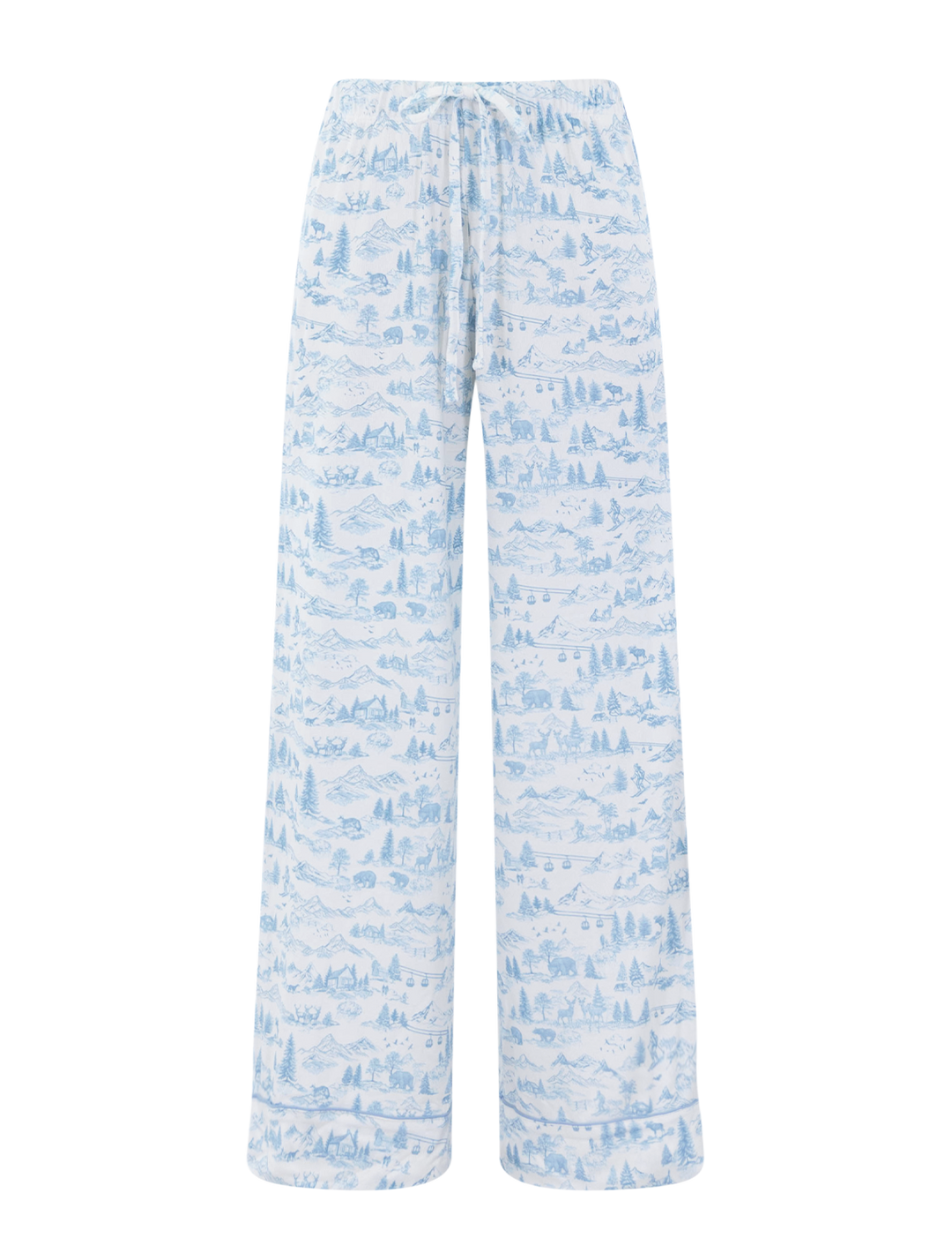 flora pillow soft pj set in winter toile