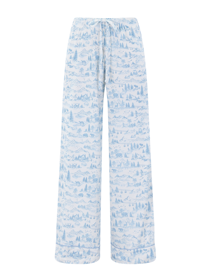 flora pillow soft pj set in winter toile