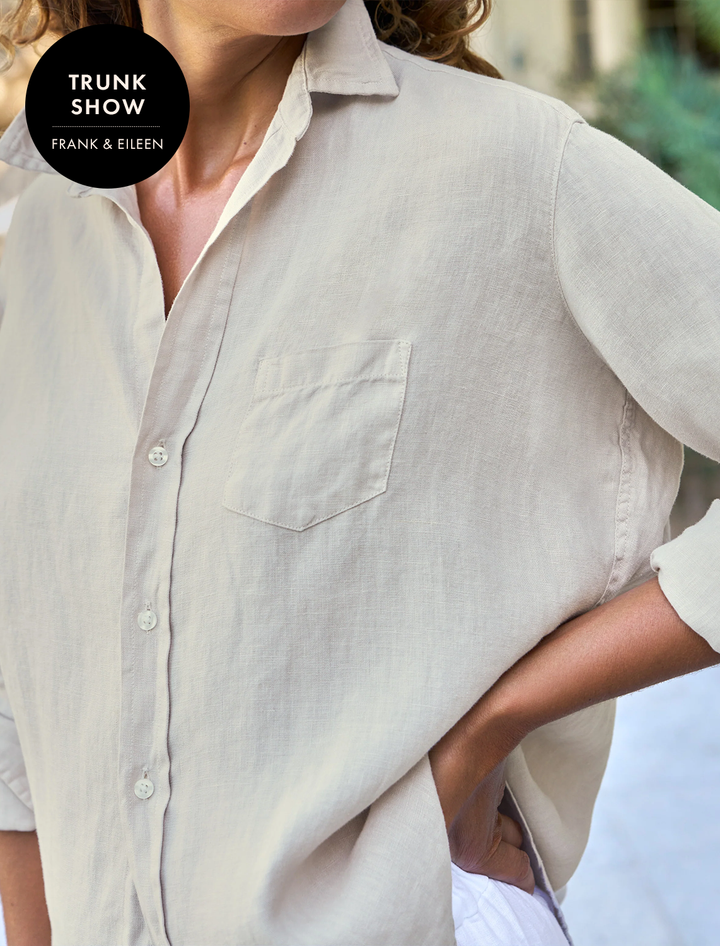 eileen in sand linen