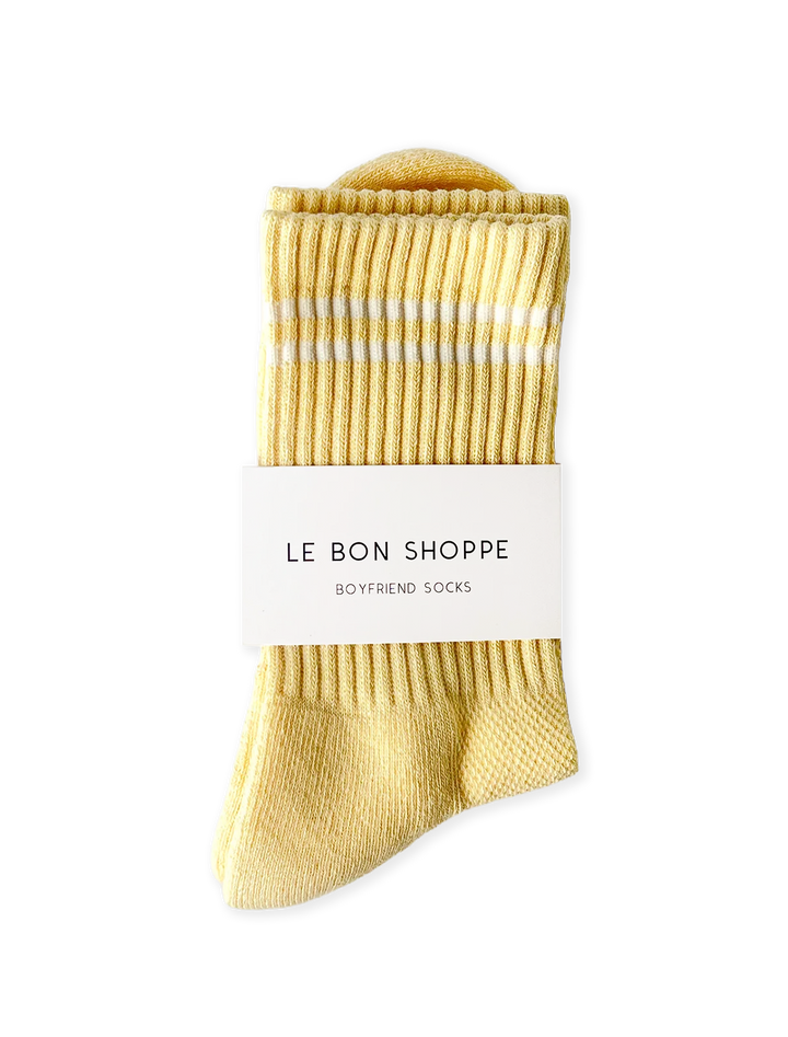 boyfriend socks in lemonade