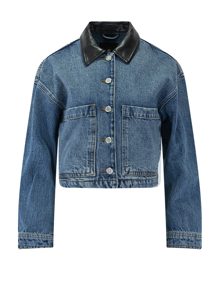 yuma jacket in cabana blue