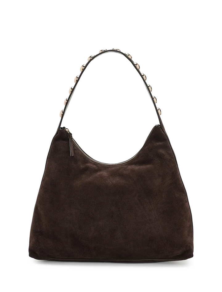 stassie hobo in tmoro suede