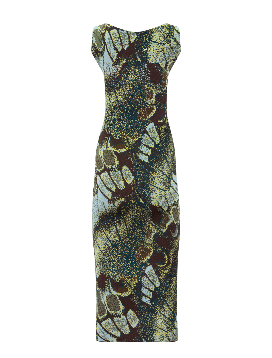 veronica dress in butterfly moss