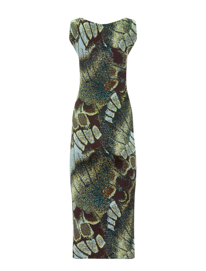 veronica dress in butterfly moss