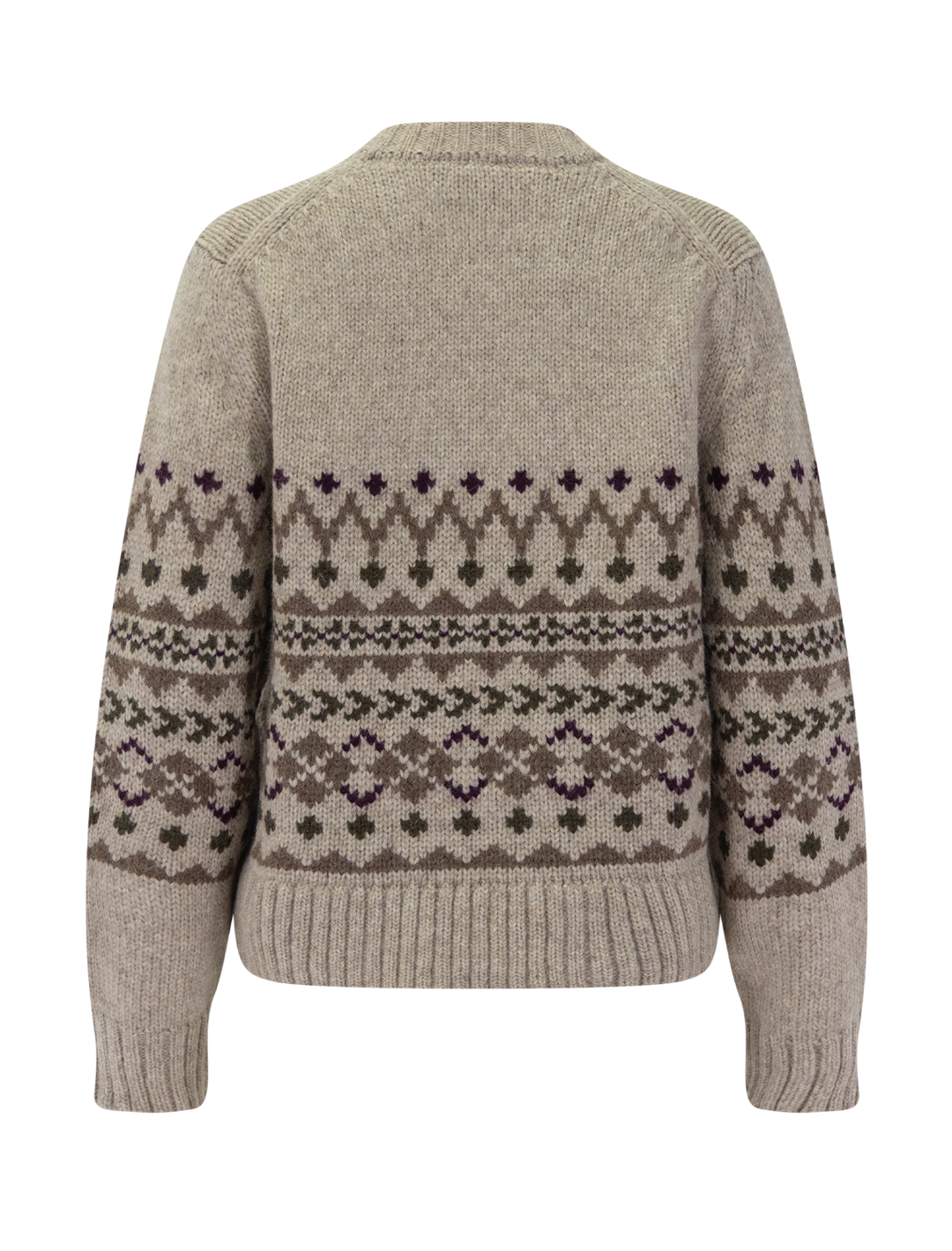 sterling crewneck sweater in oatmeal