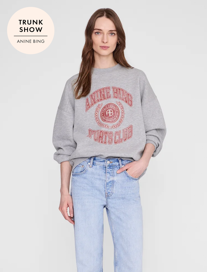 miles sweatshirt in collegiate grey
