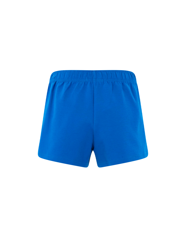 mikayla travel stripe short in cobalt