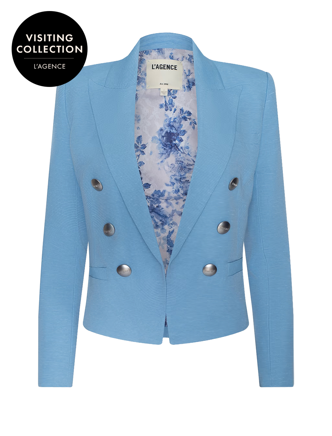 brooke blazer in allure blue