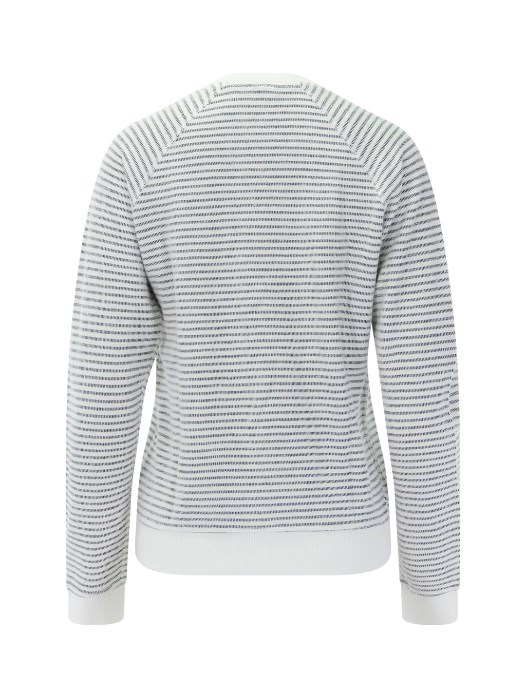 juno reversible raglan in heather grey stripe